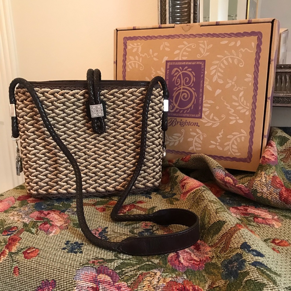 Beautiful Straw Brighton Purse
